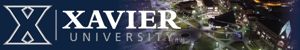 Xavier University Email Banner